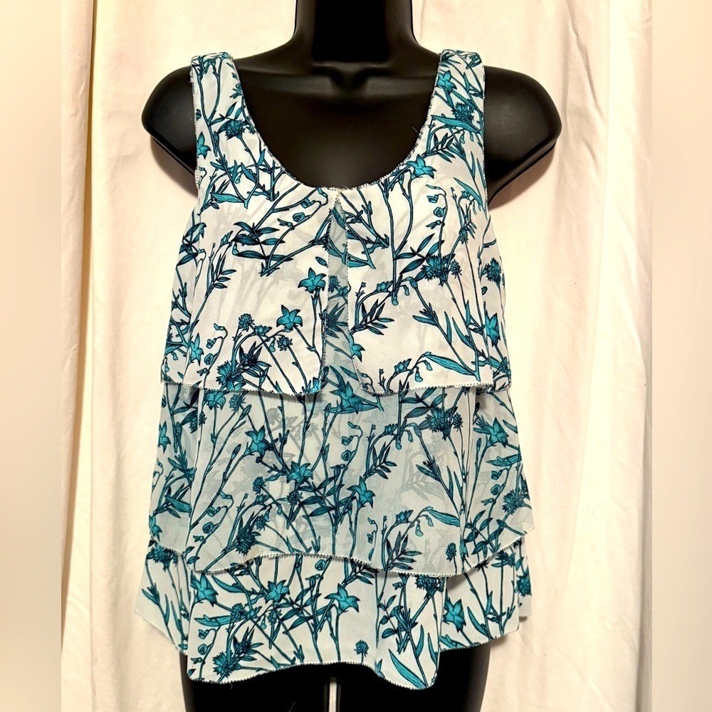 Banana Republic Women's Sz XXSP Layered Tank Blouse